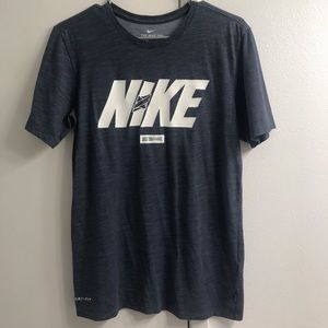 Men’s Small Nike Blue Dri Fit Workout T-Shirt
